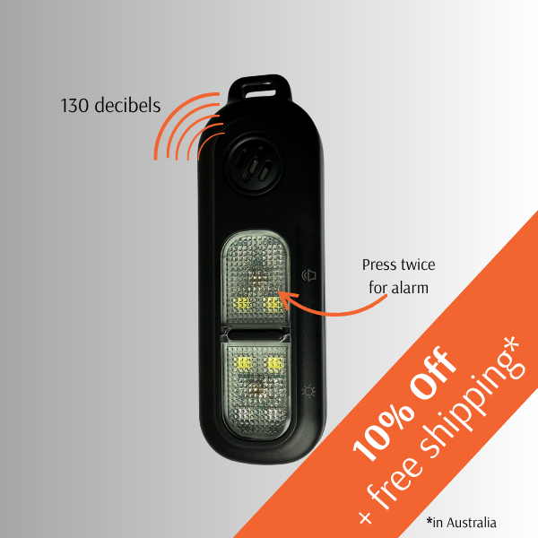 Personal Safety Alarm with 130dB alarm | Nalo Guardian