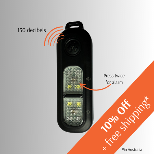 Personal Safety Alarm with 130dB alarm | Nalo Guardian