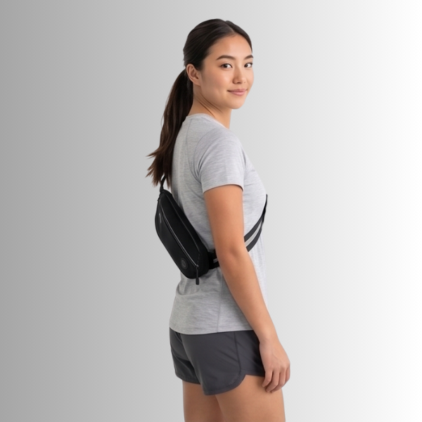 Reflective Dog Walking Sling Bag with Poop Bag Dispenser | Motion Sling Bag
